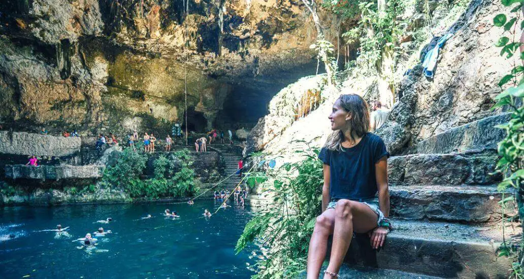 Cenote Zací Valladolid Nadar