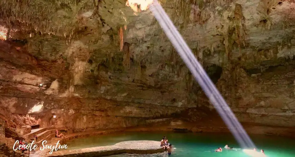 Cenote de Suytun Cenote Suytun Valladolid