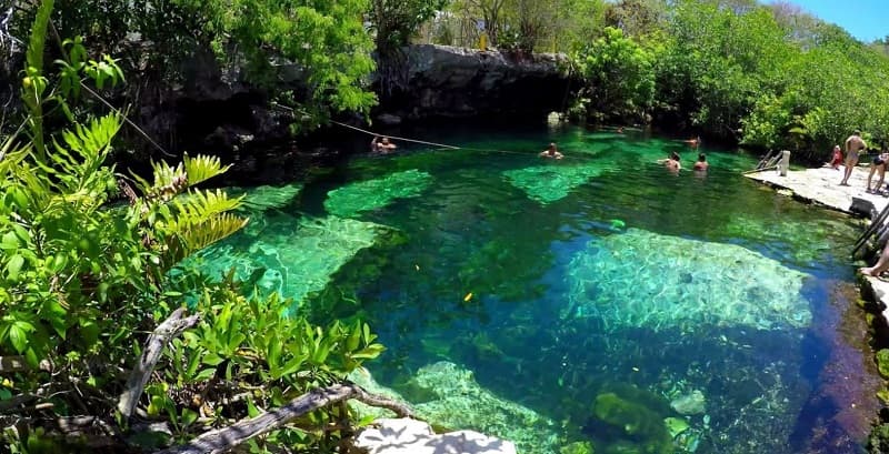 Cenote Cristalino Playa del Carmen